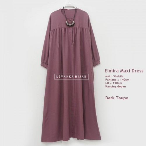 Elmira-016 Basic Dress Shakila